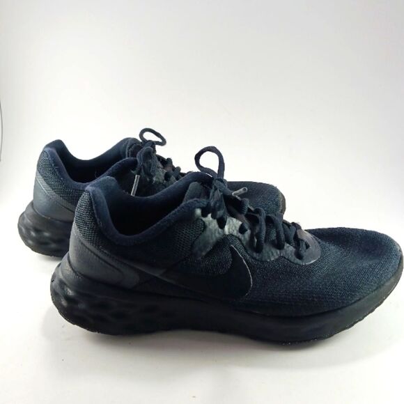 Nike Running Revolution Series Women's 8 Running Athletic Shoe Black with Swoosh - Picture 5 of 13